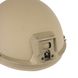 Revision Batlskin Ballistic Helmet, Tan, Medium