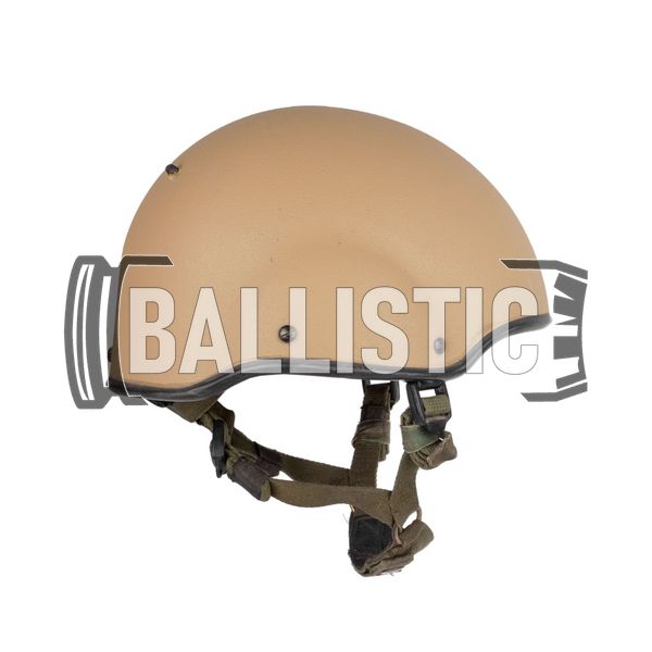 British Army Kevlar MK 7 Helmet (Used), Tan, Large