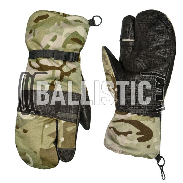 British Army W+R Blizzard Gore-Tex MTP Mittens, MTP, Classic, Winter, Medium