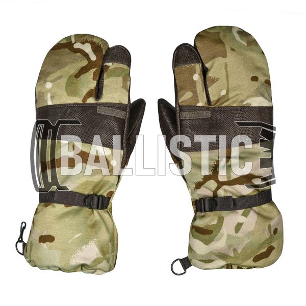 British Army W+R Blizzard Gore-Tex MTP Mittens, MTP, Classic, Winter, Medium