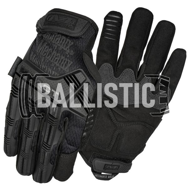 Mechanix M-Pact Covert Gloves, Black, Classic, M-Pact, Demi-season, Medium