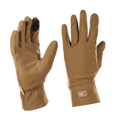 M-Tac Winter Soft Shell Coyote Gloves, Coyote Brown, Classic, Winter, X-Large