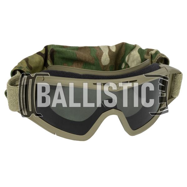 Revision Desert Locust Goggle System Kit Multicam, Multicam, Transparent, Smoky, Mask