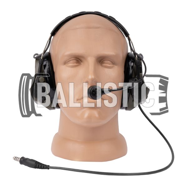 3M Peltor ComTac VIII J11 PELTOR Headset, Olive, Headband, PELTOR J11, 2xAAA, Active, Single, ComTac VIII