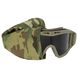 Revision Desert Locust Goggle System Kit Multicam, Multicam, Transparent, Smoky, Mask