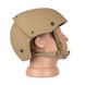 Crye Precision AirFrame Helmet, Tan, Large