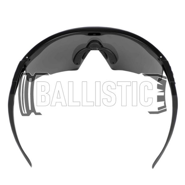 Wiley X PT-1 Ballistic Safety Glasses Kit, Black, Smoky, Goggles