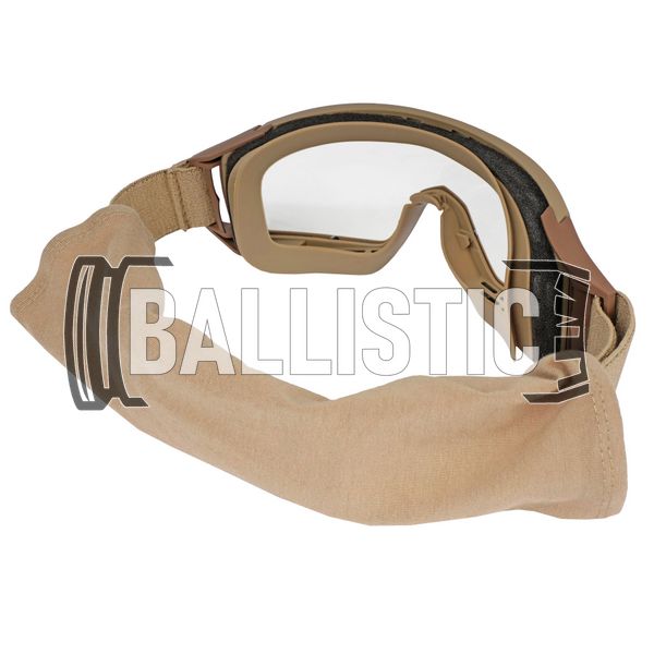 Revision Desert Locust Deluxe Goggle Vermillion Kit, Tan, Transparent, Smoky, Red, Mask