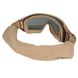 Revision Desert Locust Deluxe Goggle Vermillion Kit, Tan, Transparent, Smoky, Red, Mask