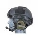 Earmor M32H Mod Headset with ARC Helmet Rail, Foliage Green, With adapters, 22, Single