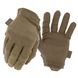 Mechanix Specialty 0.5mm Coyote Gloves, Coyote Brown, Classic, Specialty, Summer, Small