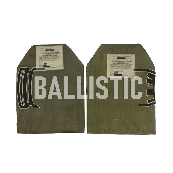 Body Armor Soft Ballistic Panel Inserts (set), Olive, Soft bags, 1