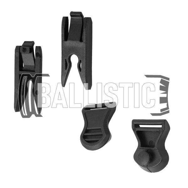 Кліпси FMA Goggle Swivel Clips 19mm для захисних масок 2000000051727 фото