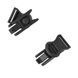 FMA Goggle Swivel Clips 19mm, Black, Helmet Mount