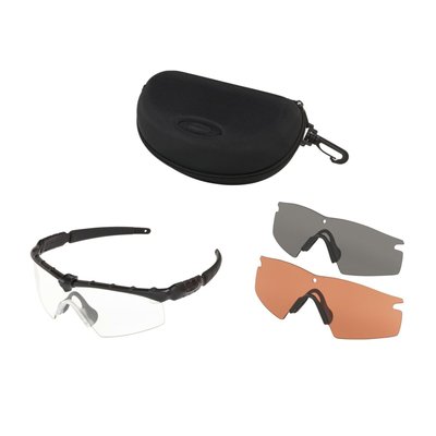 Oakley SI Ballistic M Frame 2.0 Glasses 3 Lens Kit, Black, Amberж, Transparent, Smoky, Goggles