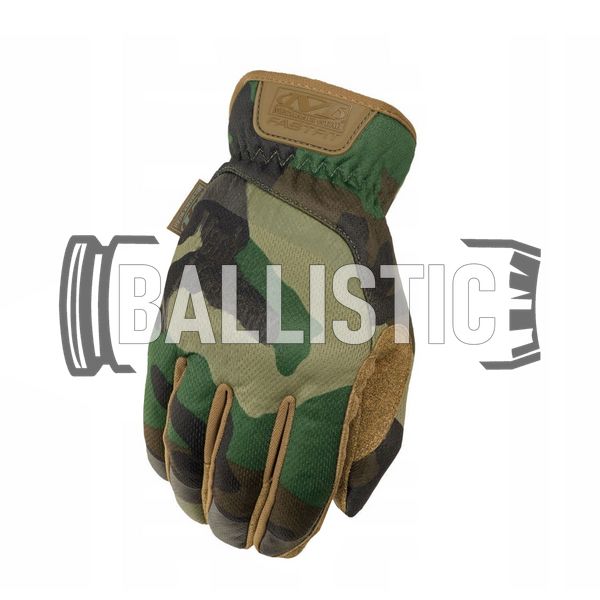 Mechanix Fastfit Woodland Gloves, Woodland, Classic, Fastfit, Demi-season, Summer, Large