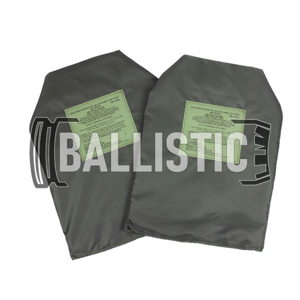 Body Armor Soft Ballistic Panel Inserts 2 pcs, Olive, Soft bags, 1