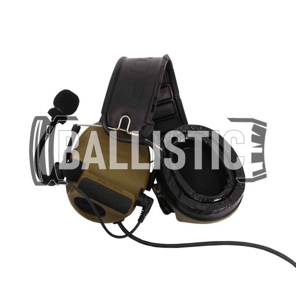 Peltor Сomtac III headset, Coyote Brown, Headband, 23, 2xAAA, Single, Comtac III