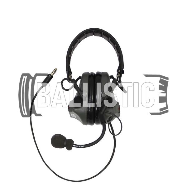 Peltor Сomtac III headset, Foliage Grey, Headband, 23, 2xAAA, Single, Comtac III