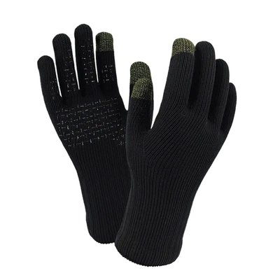 Dexshell Waterproof Thermfit Gloves Merino Wool, Black, Classic, Demi-season, Winter, X-Large