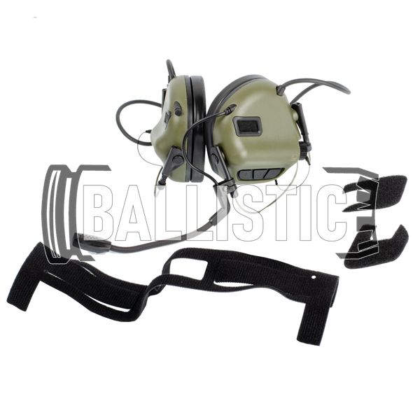 Earmor M32N Mark 3 MilPro Headset, Foliage Green, Neckband, 22, Single