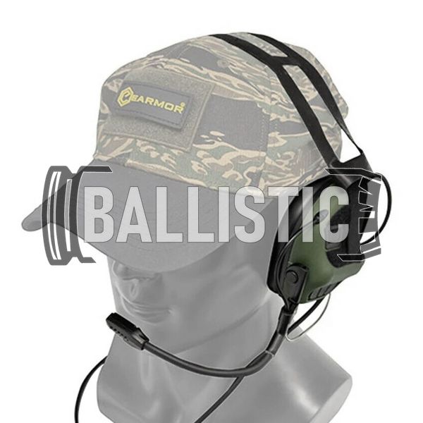 Earmor M32N Mark 3 MilPro Headset, Foliage Green, Neckband, 22, Single