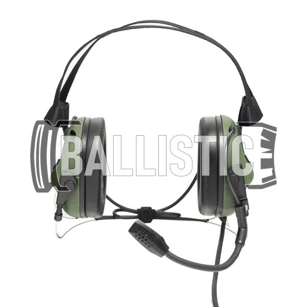 Earmor M32N Mark 3 MilPro Headset, Foliage Green, Neckband, 22, Single