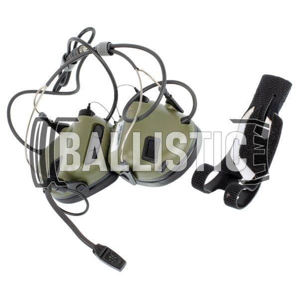 Earmor M32N Mark 3 MilPro Headset, Foliage Green, Neckband, 22, Single