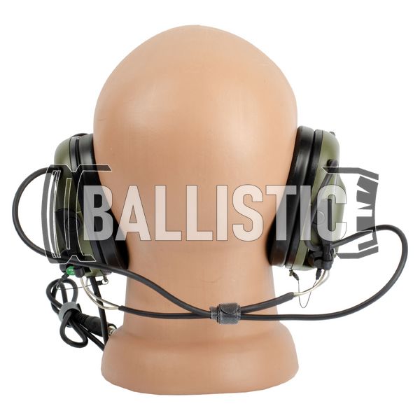 Earmor M32N Mark 3 MilPro Headset, Foliage Green, Neckband, 22, Single