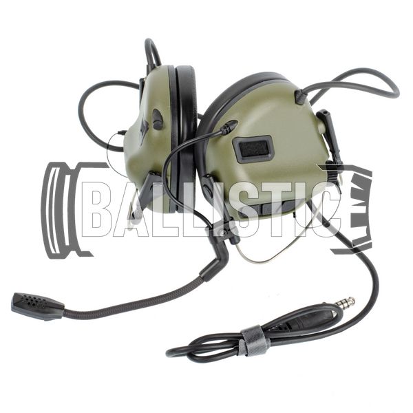 Earmor M32N Mark 3 MilPro Headset, Foliage Green, Neckband, 22, Single