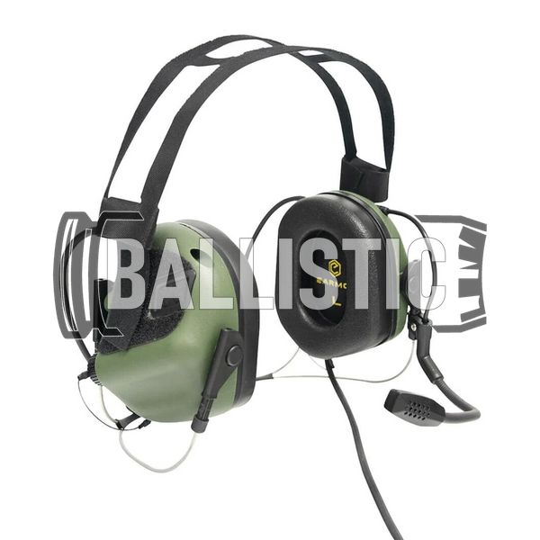 Earmor M32N Mark 3 MilPro Headset, Foliage Green, Neckband, 22, Single