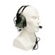 Earmor M32N Mark 3 MilPro Headset, Foliage Green, Neckband, 22, Single