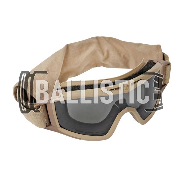 Revision Desert Locust Deluxe Goggle Yellow Kit, Tan, Transparent, Smoky, Yellow, Mask