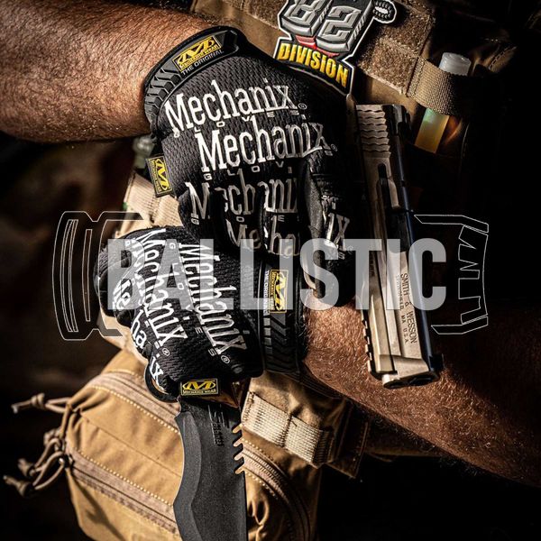 Mechanix Original Gloves Black/White, White/Black, Classic, Original, Demi-season, Summer, Small