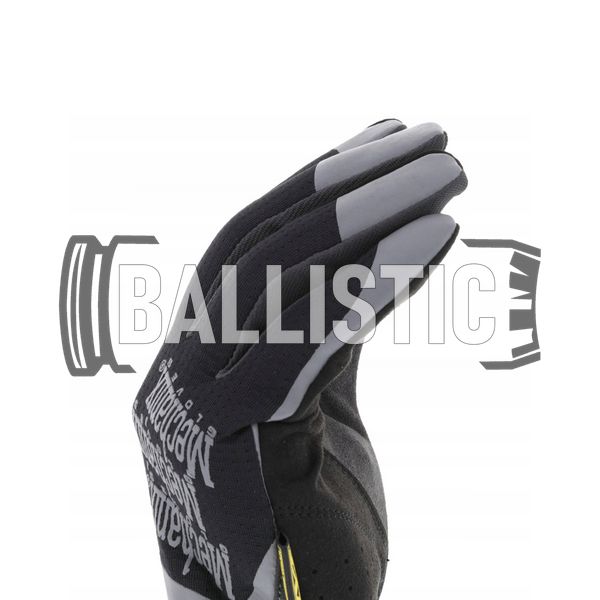 Mechanix Fastfit Black Gloves, Black, Classic, Fastfit, Demi-season, Summer, Medium