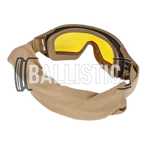 Revision Desert Locust Deluxe Goggle Yellow Kit, Tan, Transparent, Smoky, Yellow, Mask