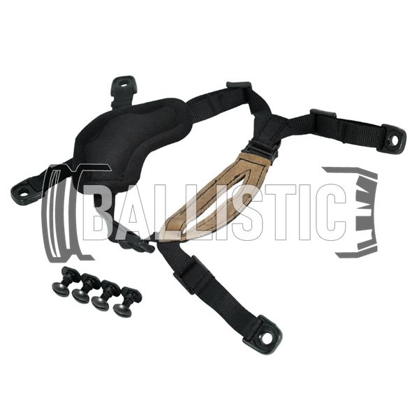 FMA Helmet General Suspension, Black, Suspension system