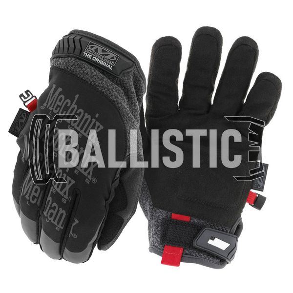 Mechanix ColdWork Original Winter Gloves, Grey/Black, Classic, ColdWork, Winter, Small