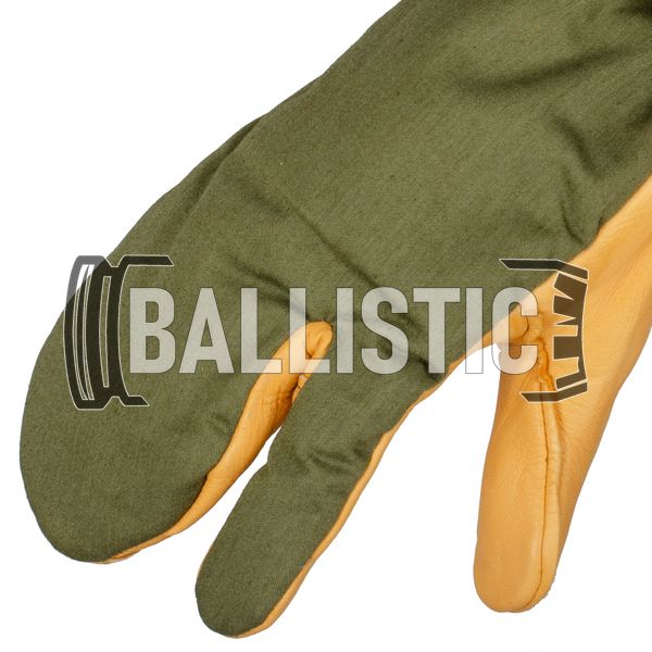 USGI Cold Weather Mitten Shells Trigger Finger Gloves, Olive, Classic, Winter, Medium