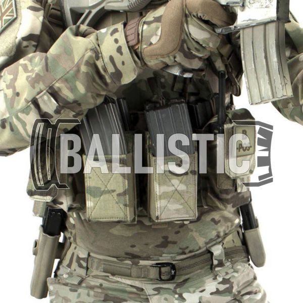 WAS CPC PCR Covert Plate Carrier Multicam Combo with Pathfinder Chest Rig, Multicam, Plate Carrier