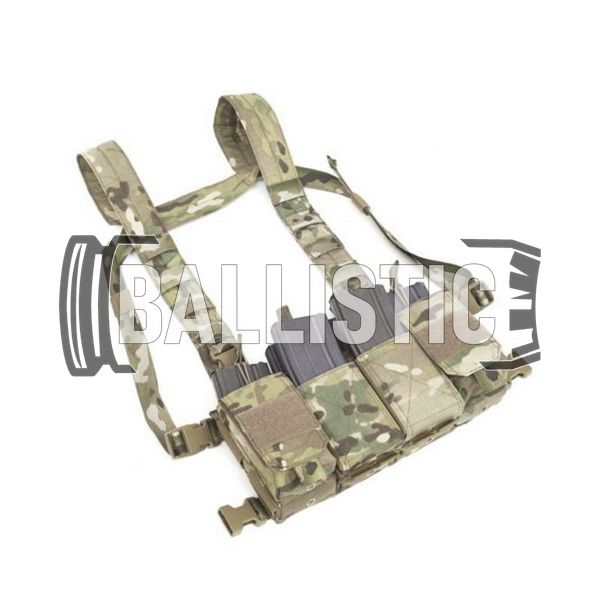 WAS CPC PCR Covert Plate Carrier Multicam Combo with Pathfinder Chest Rig, Multicam, Plate Carrier