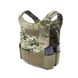 WAS CPC PCR Covert Plate Carrier Multicam Combo with Pathfinder Chest Rig, Multicam, Plate Carrier