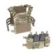 WAS CPC PCR Covert Plate Carrier Multicam Combo with Pathfinder Chest Rig, Multicam, Plate Carrier