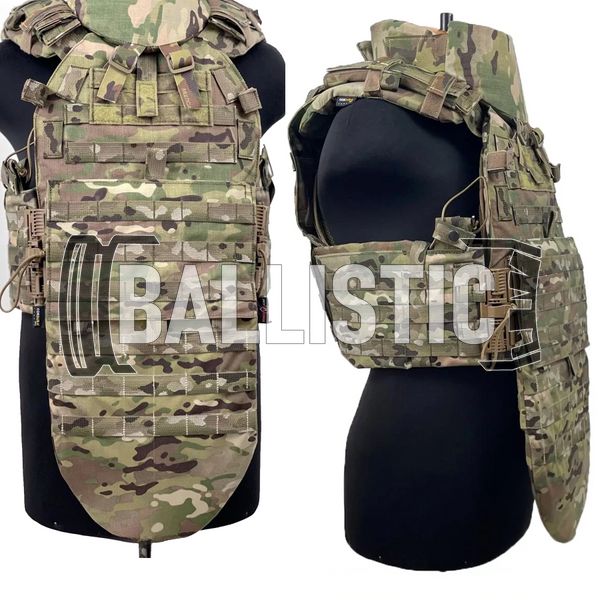 ProfArmor Ballistic Groin Protection - protection class NIJ3A, Multicam, Soft bags, 2, Dyneema