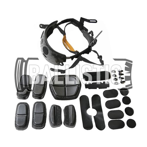 FMA ACH Occ-Dial Liner Kit Upgrade Version, Black, L/XL, Suspension system