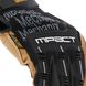 Mechanix Material4X M-Pact Gloves, Black, Classic, M-Pact, Demi-season, Small