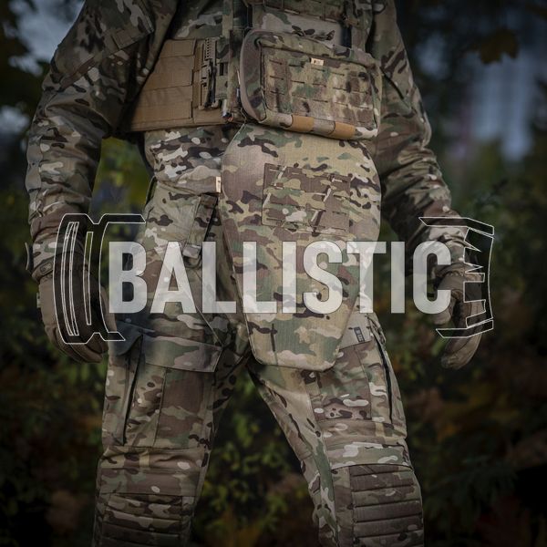 M-Tac Ballistic Groin Protection with Ballistic Package 1 class Laser Cut XL, Multicam, X-Large, Soft bags, 1, Ultra high molecular weight polyethylene