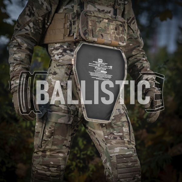 M-Tac Ballistic Groin Protection with Ballistic Package 1 class Laser Cut XL, Multicam, X-Large, Soft bags, 1, Ultra high molecular weight polyethylene