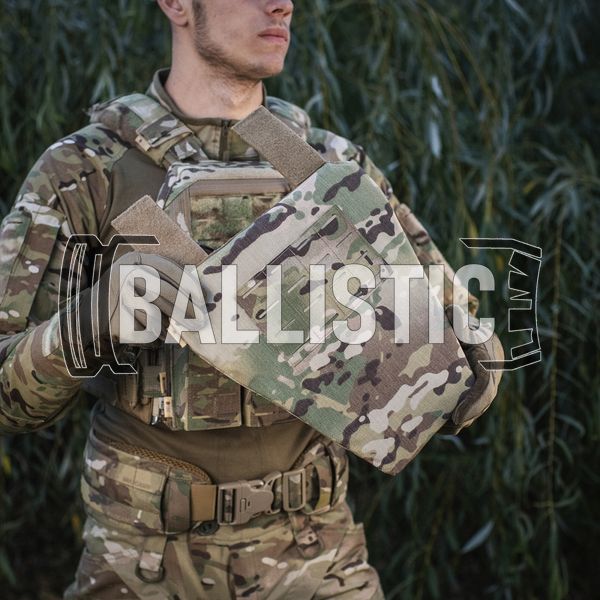 M-Tac Ballistic Groin Protection with Ballistic Package 1 class Laser Cut, Multicam, Soft bags, 1, Ultra high molecular weight polyethylene