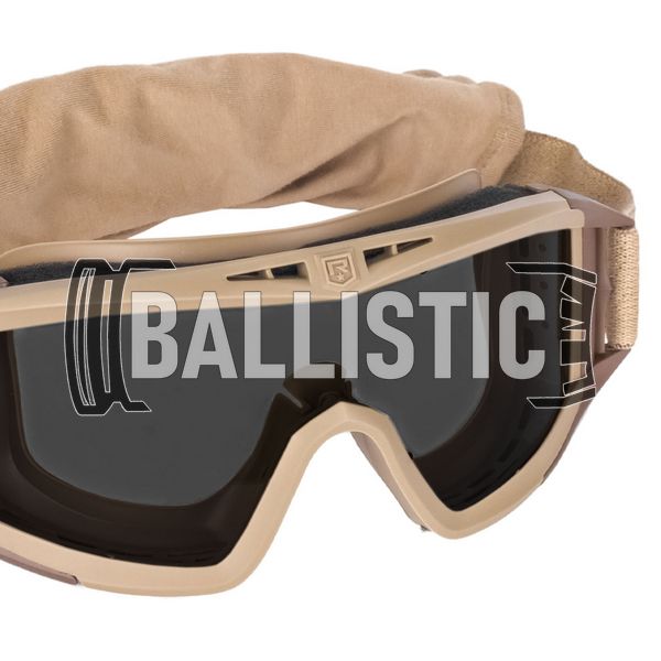 Revision Desert Locust Goggle Smoke Lens, Tan, Smoky, Mask